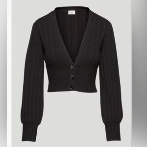 Wilfred Plunge front cardigan